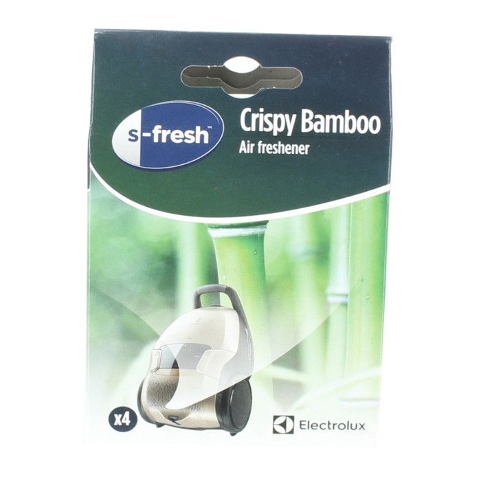 Parfum pour aspirateur - Electrolux - 900167777 - Senteur Bambou - Parfum tropical - 4 unités