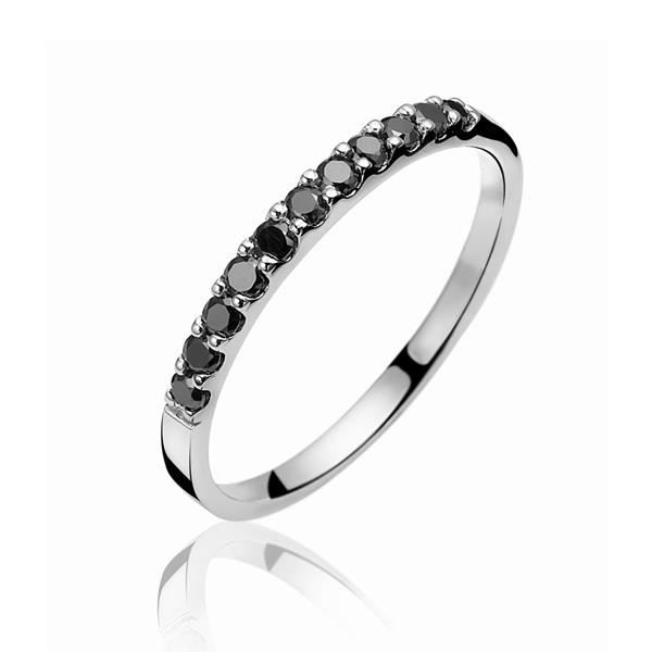 BAGUE DEMI ALLIANCE ARGENT RHODIE ET SWAROVSKI NOIR - Achat ... BAGUE DEMI ALLIANCE ARGENT RHODIE ET SWAROVSKI NOIR - Achat ...