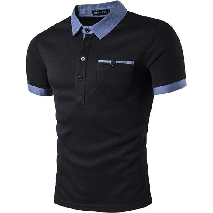 Polo moulant on sale homme