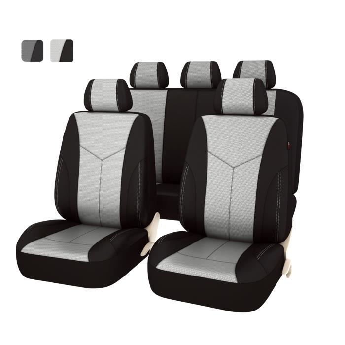 Accessoires Auto Noir Rouge Winomo Siège Auto Coussin Avant En Cuir Universel Housse De Siège Auto Tapis Auto Et Moto Mariannadellekamp Com