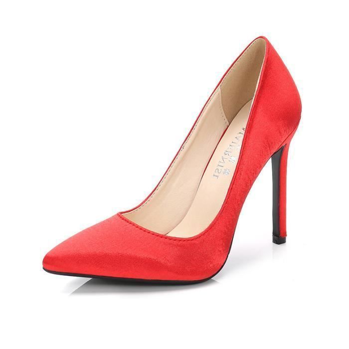 Talons sales haut rouge