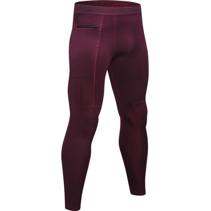 Legging homme rouge on sale