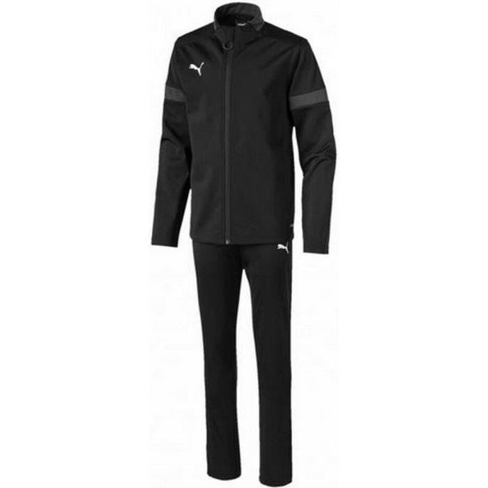 Jogging Garcon Junior Puma Noir et Gris Jogging Garcon Junior Puma Noir et Gris