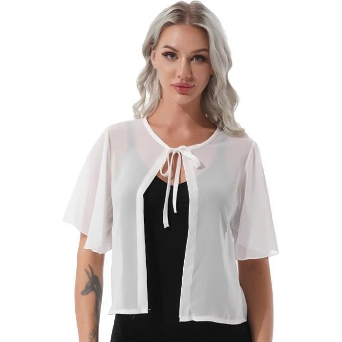 Bolero manche on sale courte mariage