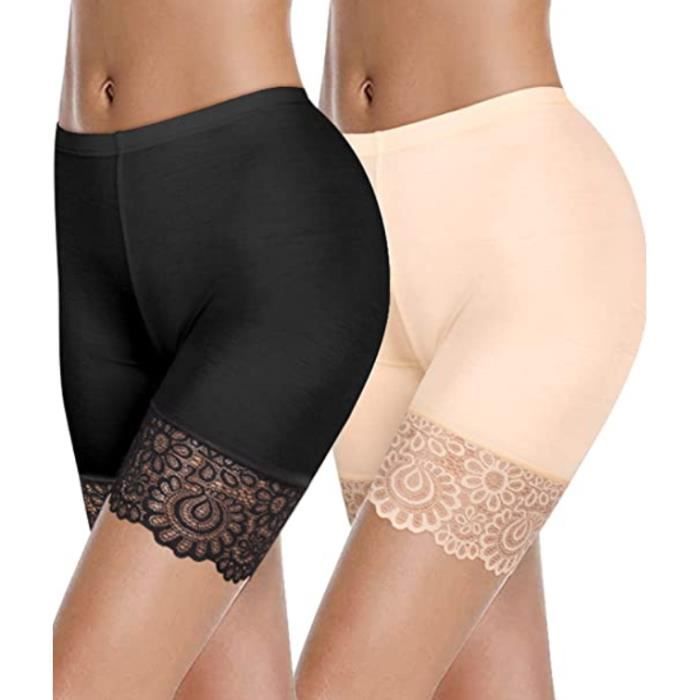 Shorty Anti-Frottement Cuisse Femme 3 Pcs - Cycliste Microfibre Seamless Made In Italy