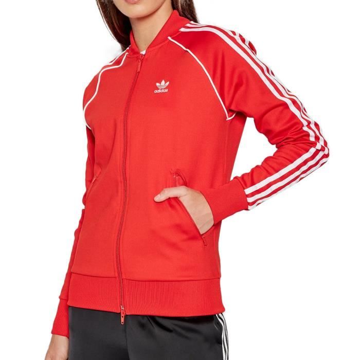 Veste rouge adidas cheap femme
