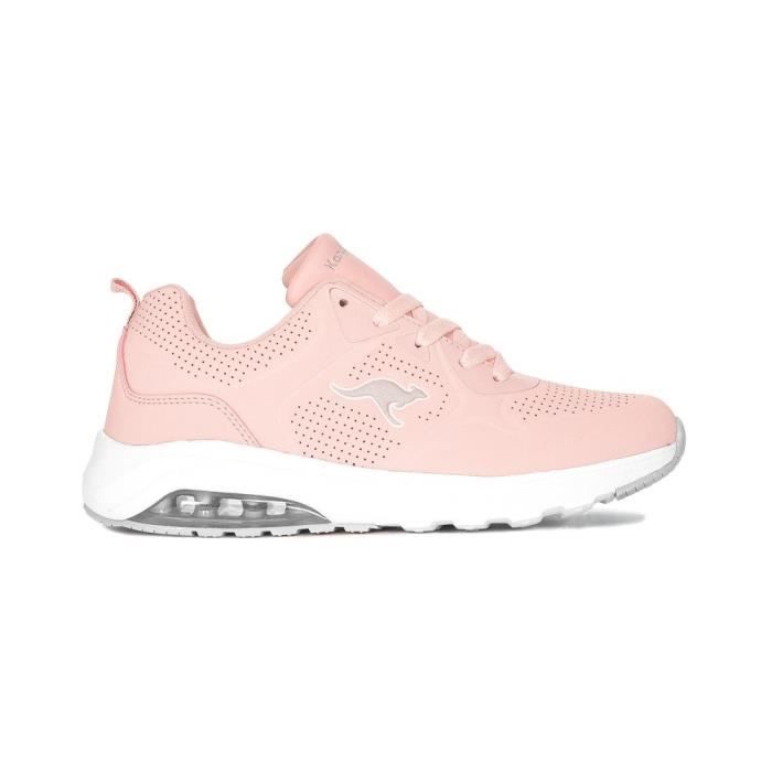 KangaROOS Chaussures Femme KANGAROOS 392676158 Rose - Dessus Synthétique - Lacets - Talon Plat