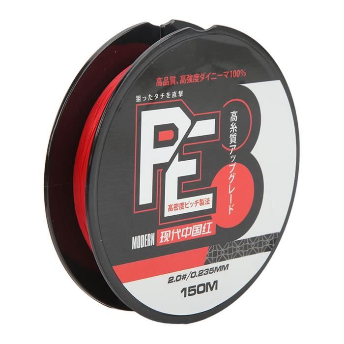 Ligne De Pêche Tressée 30lb - PE 8 Brins Bleu Marine - 150 Yards - Uncle Mo's Tackle
