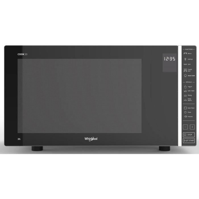 Four à micro-ondes - Whirlpool - MWP 303 SB - 30 litres - Argent/noir - Auto Cook - Whirlpool