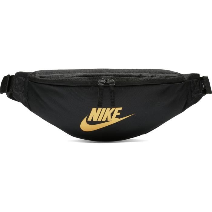 Sac Banane Noir/Doré Homme Nike Heritage