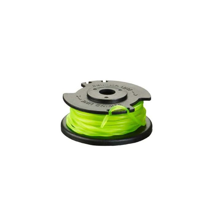 Bobine simple fil torsadé et couvercle RYOBI 2mm pour coupe bordures sur batterie RAC142