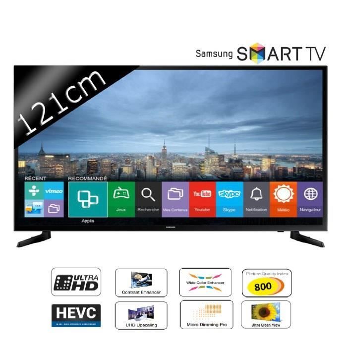 Samsung Ue48ju6000 Smart Tv Led Ultra Hd 4k 121cm Televiseur Led Avis Et Prix Pas Cher Cdiscount