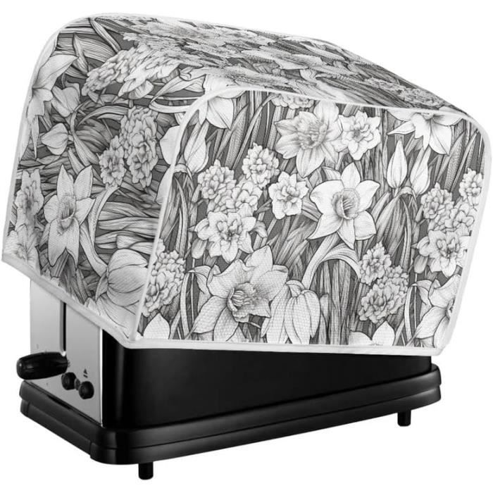 Housse De Grille-pain Motif Abeille TOADDMOS - Protection Anti-poussière Pour 2 Ou 4 Tranches, Lavable