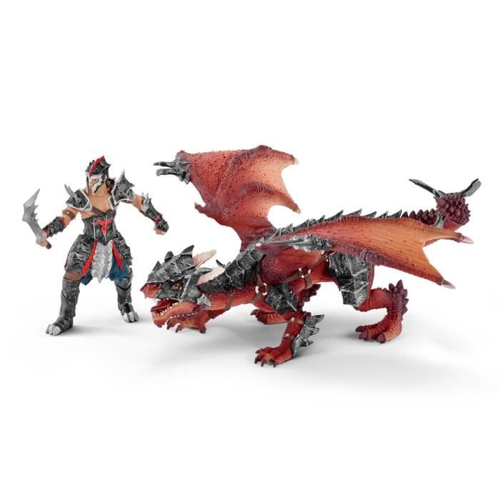 Schleich 70122 eldrador-Dragon Chevalier xyrok avec armes chevalier personnage NOUVEAU/Neuf dans sa boîte 