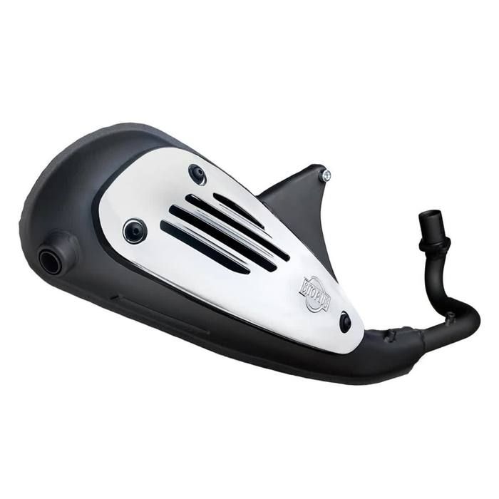 Pot D'échappement SITO Pour Scooter Piaggio 50 Vespa LX - Performance Améliorée, Discret, Compatible 50-70cc