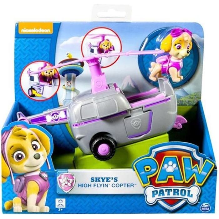 2 jouets avec Stella (Pat'Patrouille): hélicoptère & avion