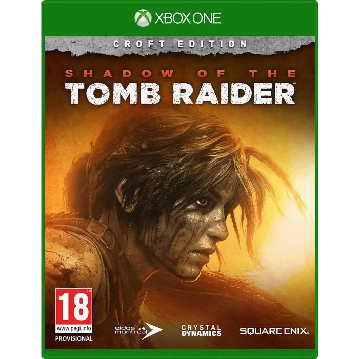 Jeu vidéo SHADOW OF THE TOMB RAIDER: CROFT EDITION Xbox One Aventure 18+