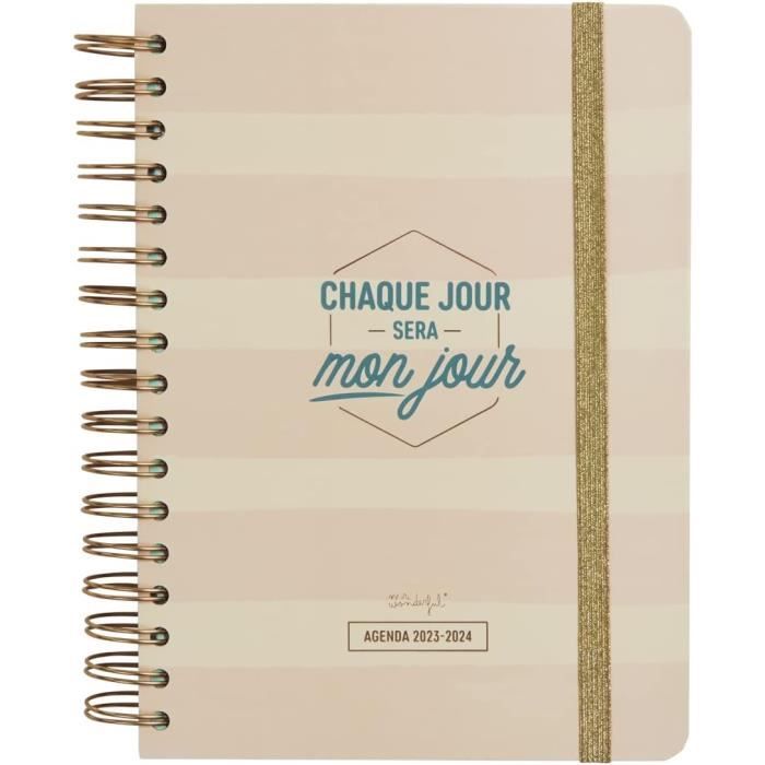 Mr.Wonderful - Agenda Wonder 2024 Journalier - Le meilleur commence