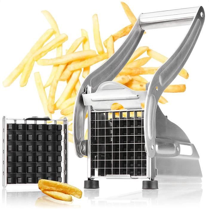 Trancheuse à Pommes De Terre En Acier Inoxydable – Forme Maille Ronde, Diamètre 8 Cm, Pour Légumes Et Préparations Culinaires