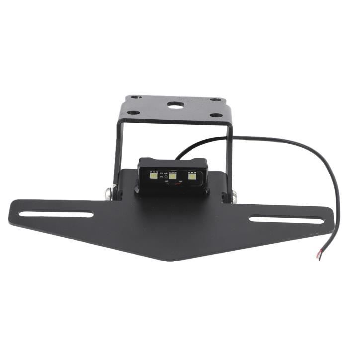 Support Plaque Immatriculation Moto CNC Avec LED Blanche - Pour Ducati 848 1098 1198 1098R 1098S 08-11