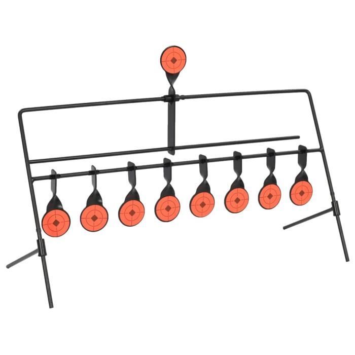 Cible de tir rotative de réinitialisation d'oiseau Spinner