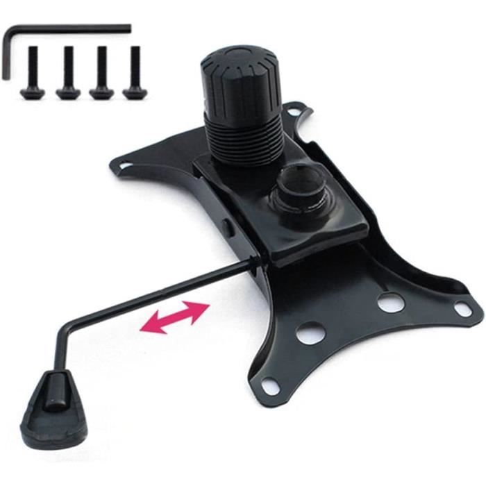 CWOQOCW - Volant De Réglage Inclinaison Siège Pour Ford Transit/Custom - Mécanisme à Rouleaux Noir