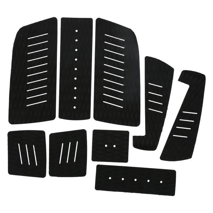 Tapis de traction pour planche de surf et wakeboard, 3 pièces