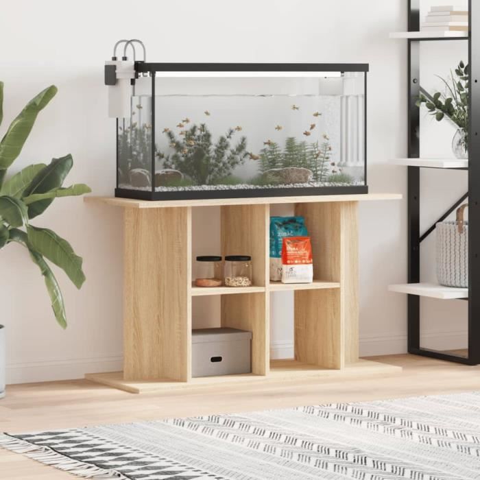 Support d'aquarium vidaXL 100x40x60 cm Chêne sonoma