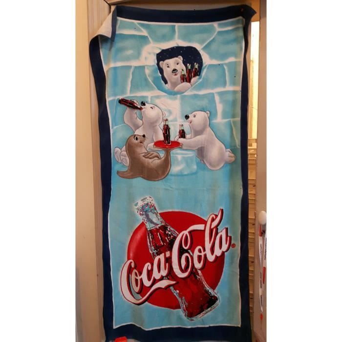 Drap de plage Coca-Cola 