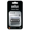 Braun Series 8 Cassette De Tête De Rechange Pour Rasoir Électrique Argentée, 83M-1