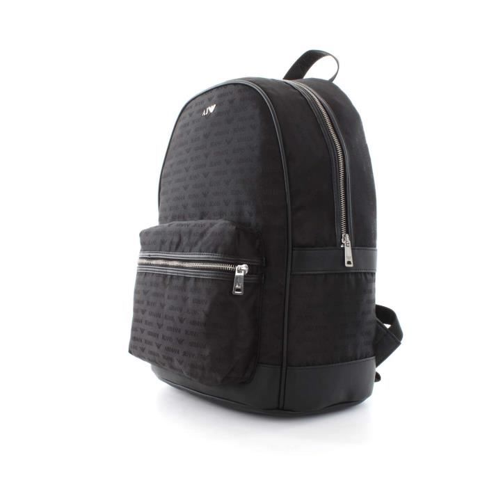 ARMANI JEANS SAC DOS Homme BLACK UNI Cdiscount Bagagerie