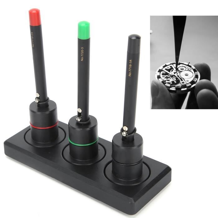 Kit Réparation Montre - 4 Styles à Huile + 1 Coupelle - Pour Horloger Amateur Ou Pro