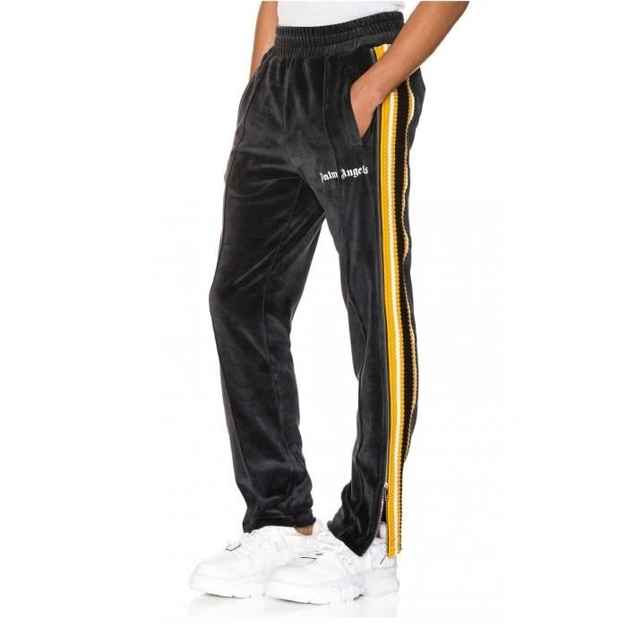 Pantalon sportwear zip Palm Angels Homme Noir Fitness