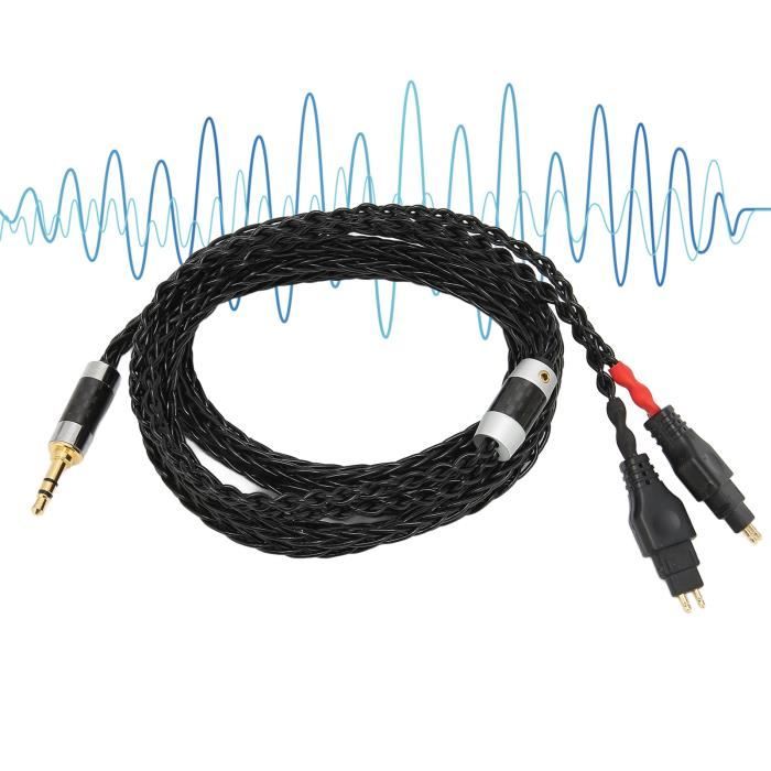 Câble Audio de Remplacement pour HD400S HD450BT HD4 30 pour Casque Compatible 1