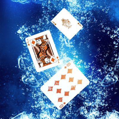 Relaxdays 2 Jeux de 54 Cartes chacun, résistants à l’Eau, plastifiés, avec Joker, pour Poker, Noir Relaxdays 2 Jeux de 54 Cartes chacun, résistants à l’Eau, plastifiés, avec Joker, pour Poker, Noir