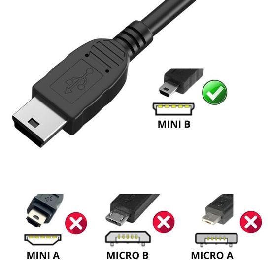 Câble USB De Synchronisation Données Pour Nikon Coolpix S3500/S3600/S4000 - Neuf - Marque DHERIGTECH