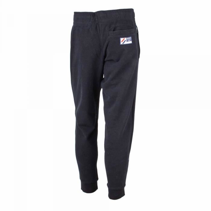 Bas jogging Homme SUPERDRY Fitness Manches longues Noir Respirant