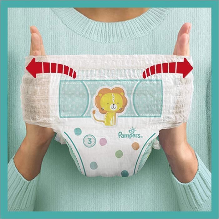 Pampers Progressi Culotte Junior 68 Couches Taille 5 (12-18 Kg) – 570 G