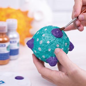 INNSPIRO Boîte En Papier Mâché Étoile 15 X 9 X 7 Cm - Support Créatif Non Décoré