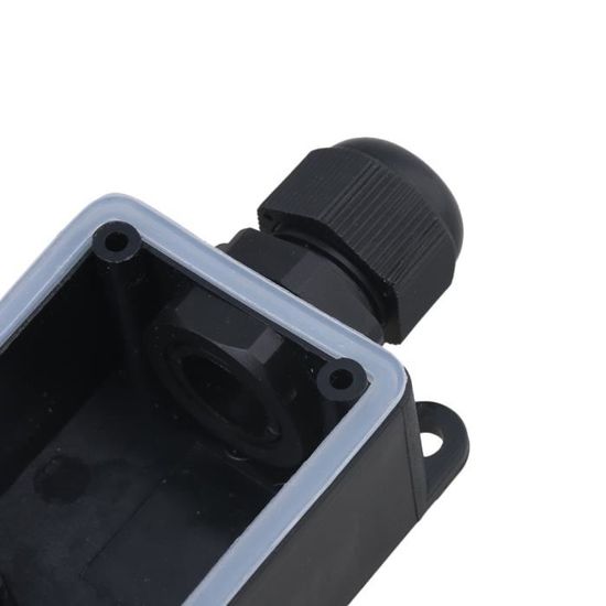 Bo/îte de d/érivation /étanche IP65 avec borne PA9-03 Noir