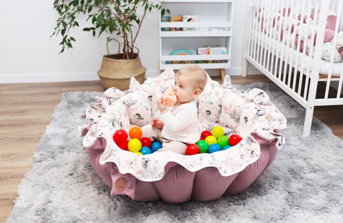 Tapis parc bebe patchwork 120x120 cm- tapis couverture bébé naissance  matelas parc Coton avec velours et piqué gaufré Rose sauvage : :  Bébé et Puériculture