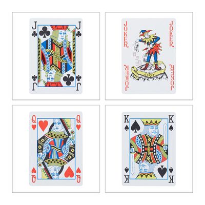 Coffret Poker 500 Jetons - 2 Jeux De Cartes, 5 Dés - Mallette Aluminium - Idéal Soirées Jeux