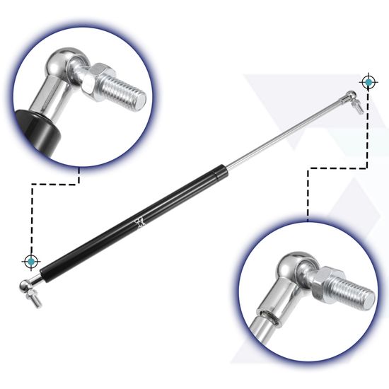 Capot De Capot Avant De Voiture Modifier Amortisseur De Gaz Support De Levage Accessoires De Choc Barres De Jambe De Force D'amortisseur Pour Ford Fiesta ST MK8 2017-2023 2024