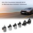 6Pcs Kit de solénoïdes de transmission pour boîte de vitesses automatique Mercedes Benz-SEC-0