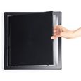 Trappe d'inspection - ABS - Noir - 40x40 cm - Universelle pour mur et plafond-0