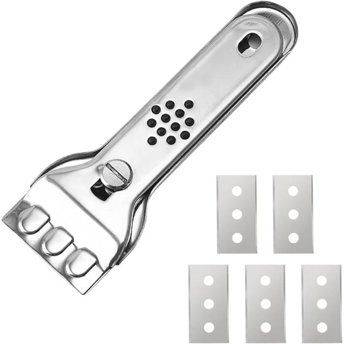 Lot De 2 Grattoirs De Cuisine En Acier Inoxydable – Avec Échelle De Mesure, Pour Pâte, Pizza, Gâteau