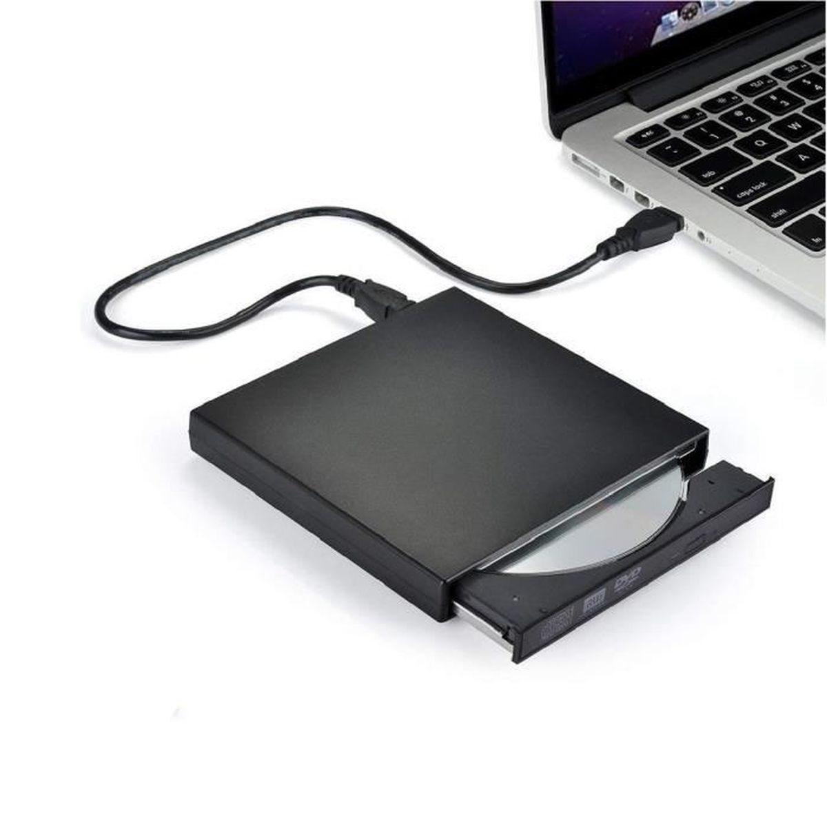 Lecteur Dvd Blu Ray Pour Ordinateur VSHOP® Blu-Ray Combo Lecteur Externe USB 3.0 USB 2.0 Lecteur DVD