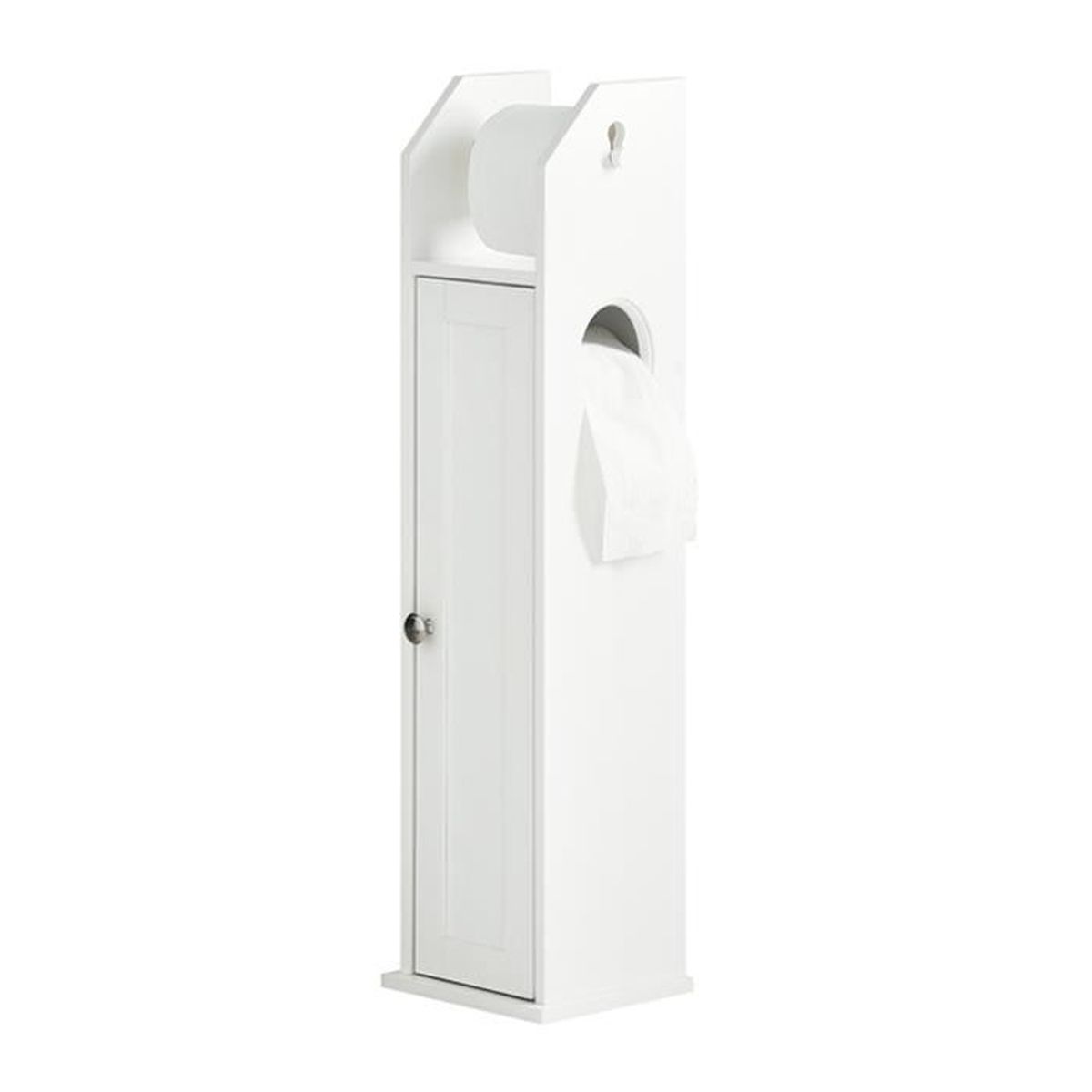 SoBuy® FRG135W Support Papier Toilette Armoire Portepapier Toilette