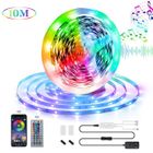 ACMETOP 10M Bandes LED Bluetooth 5050 RGB, Ruban de Guirlande Lumineuse à LED Controle par Télécommande APP de Smartphone Android iOS