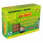 FAVORIT Allume-feu pour barbecue, 72 pièces